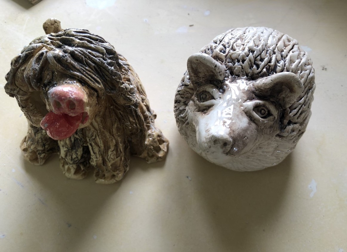 Hedgehogs or Shaggy Dogs Clay Party!