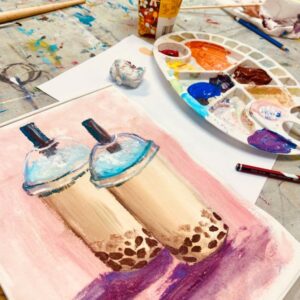 Acrylic Adventures with Sue Mansoor 8-12 yrs